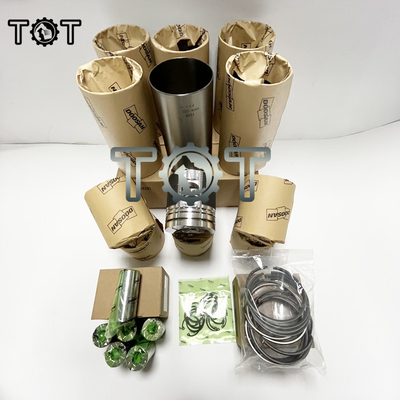 Pistón Ring Liner Set del trazador de líneas del cilindro de Engine Parts DH300-5 DH300-7 DH370-7 del excavador de Doosan