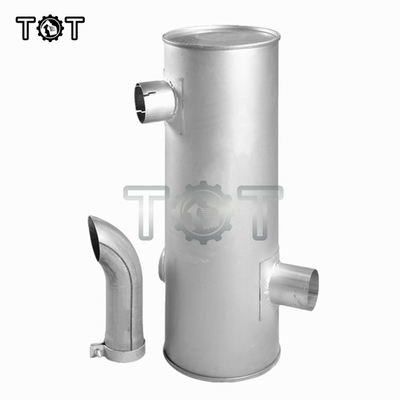 Silenciador ISO9001 del extractor del motor del excavador 3116 del  E325D del BEBÉ