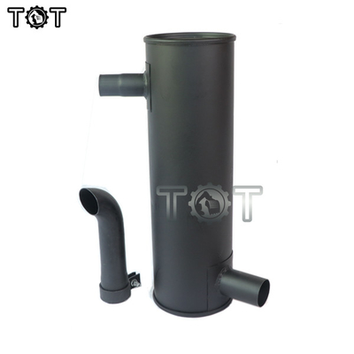 El doble espesa las piezas de Muffler erpillar Exhaust del excavador de E307 E70B 4D32