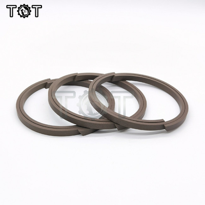 Excavador de bronce Oil Seal del KZT Contami del equipo de Hydraulic Cylinder Seal del excavador de PTFE