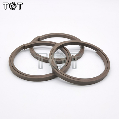 Excavador de bronce Oil Seal del KZT Contami del equipo de Hydraulic Cylinder Seal del excavador de PTFE