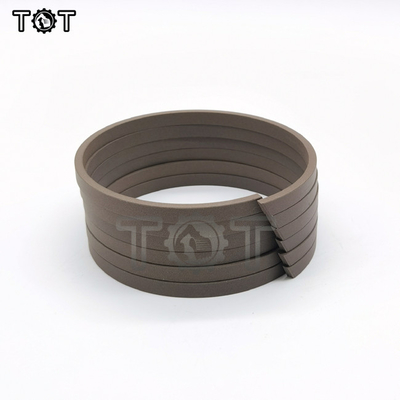 Excavador de bronce Oil Seal del KZT Contami del equipo de Hydraulic Cylinder Seal del excavador de PTFE